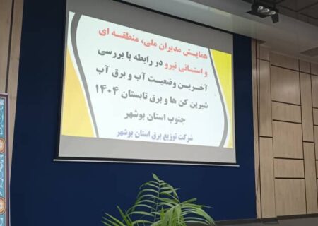افزایش ۱۰ برابری تأمین آب و بررسی چالش‌های انرژی در چهار شهرستان جنوبی بوشهر