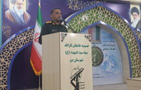 فرمانده سپاه دیر: شهرستانی با ۱۲۰ شهید نباید همچنان محروم بماند