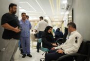 جاماندگان اربعین در پتروشیمی پردیس خون خود را به بیماران هدیه کردند