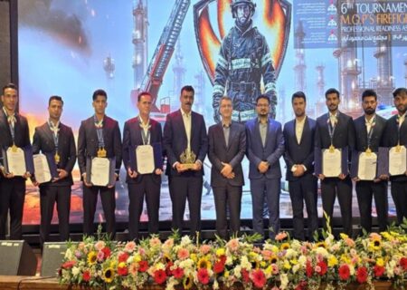 پتروشیمی زاگرس با اقتدار قهرمان ششمین المپیاد آتش‌نشانان وزارت نفت شد