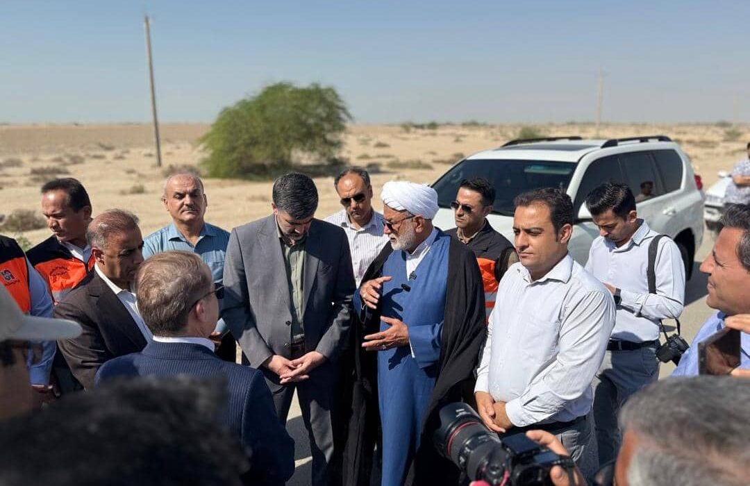 بازدید رضا اکبری از محورهای مواصلاتی شهرستان دیر / تخصیص اعتبار ملی برای پروژههای جادهای