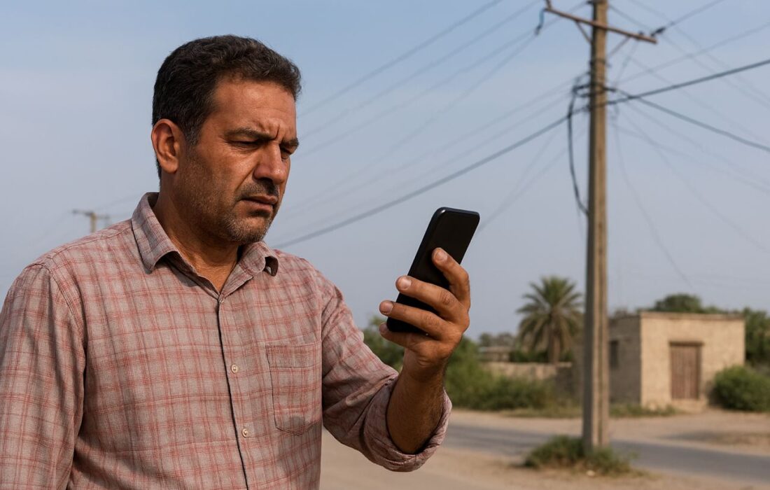 بردخون امروز شش ساعت بیارتباط ماند؛ وعدهها همچنان در حد شعار