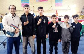 چهار مدال ارزشمند سهم ووشوکاران دیّر از مسابقات کشوری کمربند طلایی