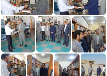 اهدای ۳۰۰ جلد کتاب به کتابخانه عمومی