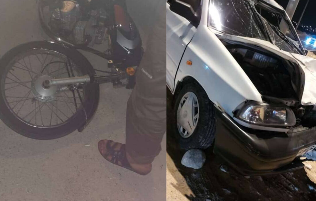 دختر جوانی در جاده بی‌روشنایی وفاق جان باخت