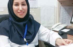 شریعه گرامی‌نژاد، پرستار نمونه استانی سال ۱۴۰۵ از شبکه بهداشت و درمان شهرستان دیر شد